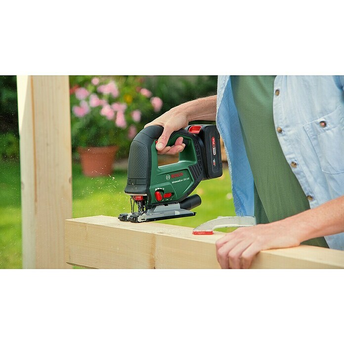 Bosch Power for All 18V Akumulatorska vbodna žaga Advanced Saw 18V-140  (18 V, Brez baterije, Število hodov v prostem teku: 3.000 /min) | 2265 - Akku Säge | BBDD - Stichsägen/Multisägen | BBD - Elektro WZ/Großmaschinen | BB - ElektroWZ/Großmaschinen | B - Werkz/Masch/Maschzubeh/Auto | BAUHAUS