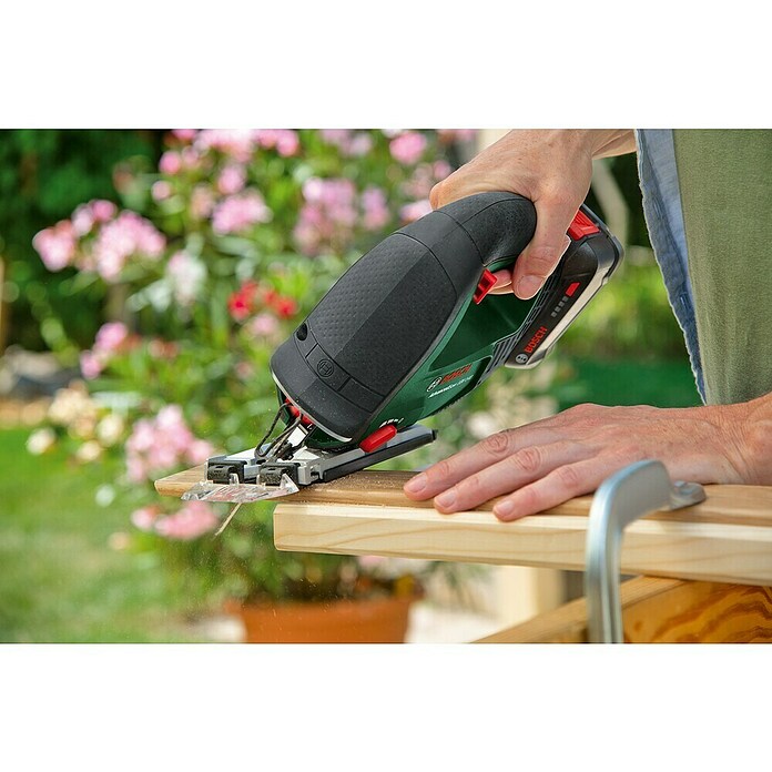 Bosch Power for All 18V Akumulatorska vbodna žaga Advanced Saw 18V-140  (18 V, Brez baterije, Število hodov v prostem teku: 3.000 /min) | 2265 - Akku Säge | BBDD - Stichsägen/Multisägen | BBD - Elektro WZ/Großmaschinen | BB - ElektroWZ/Großmaschinen | B - Werkz/Masch/Maschzubeh/Auto | BAUHAUS