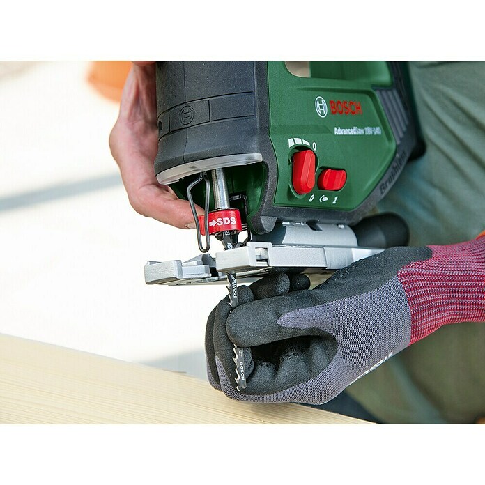 Bosch Power for All 18V Akumulatorska vbodna žaga Advanced Saw 18V-140  (18 V, Brez baterije, Število hodov v prostem teku: 3.000 /min) | 2265 - Akku Säge | BBDD - Stichsägen/Multisägen | BBD - Elektro WZ/Großmaschinen | BB - ElektroWZ/Großmaschinen | B - Werkz/Masch/Maschzubeh/Auto | BAUHAUS