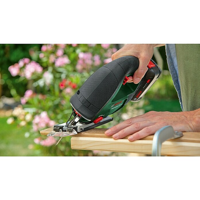 Bosch Power for All 18V Akumulatorska vbodna žaga Advanced Saw 18V-140  (18 V, Brez baterije, Število hodov v prostem teku: 3.000 /min) | 2265 - Akku Säge | BBDD - Stichsägen/Multisägen | BBD - Elektro WZ/Großmaschinen | BB - ElektroWZ/Großmaschinen | B - Werkz/Masch/Maschzubeh/Auto | BAUHAUS