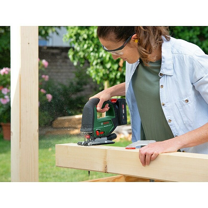 Bosch Power for All 18V Akumulatorska vbodna žaga Advanced Saw 18V-140  (18 V, Brez baterije, Število hodov v prostem teku: 3.000 /min) | 2265 - Akku Säge | BBDD - Stichsägen/Multisägen | BBD - Elektro WZ/Großmaschinen | BB - ElektroWZ/Großmaschinen | B - Werkz/Masch/Maschzubeh/Auto | BAUHAUS