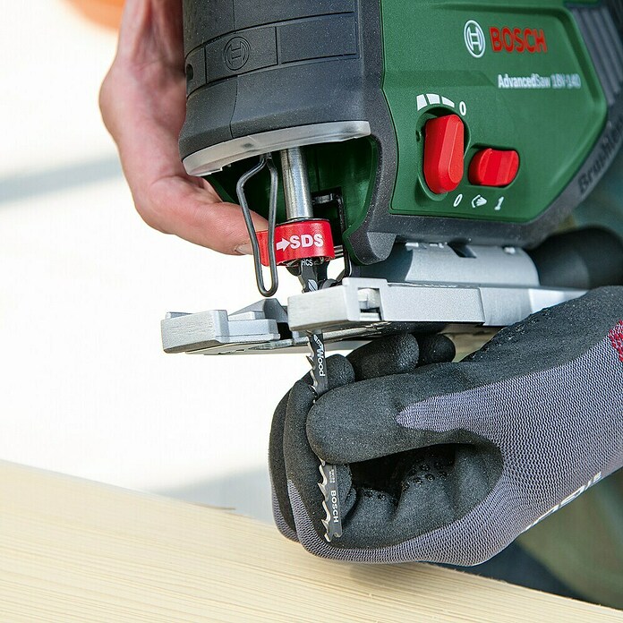 Bosch Power for All 18V Akumulatorska ubodna pila Advanced Saw 18V-140  (18 V, Bez akumulatora, Broj udaraca u praznom hodu: 3.000 /min) | BAUHAUS