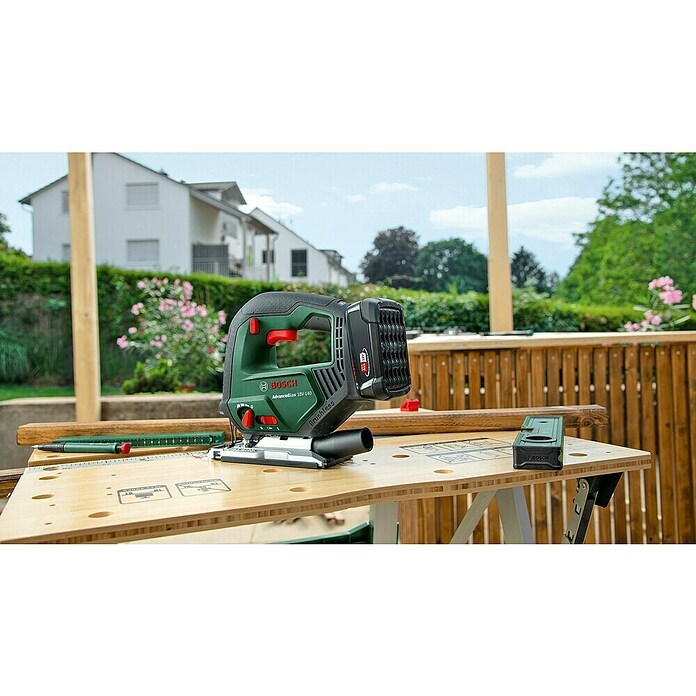Bosch Power for All 18V Akumulatorska vbodna žaga Advanced Saw 18V-140  (18 V, Brez baterije, Število hodov v prostem teku: 3.000 /min) | 2265 - Akku Säge | BBDD - Stichsägen/Multisägen | BBD - Elektro WZ/Großmaschinen | BB - ElektroWZ/Großmaschinen | B - Werkz/Masch/Maschzubeh/Auto | BAUHAUS