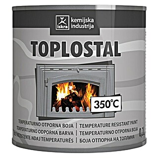 Lak u boji Toplostal (Crna, 200 ml)