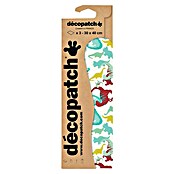 Décopatch Papel decorativo Dinosaurio (Multicolor, 3 uds., 40 x 30 cm)