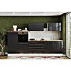 Respekta Premium Küchenzeile Gabriel (Breite: 320 cm, Grau, Mit Elektrogeräten, Induktionskochfeld mit integrierter Dunstabzugshaube) | BAUHAUS