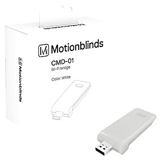 WiFi-Bridge MotionBlinds Smart Home (Passend für: MotionBlinds Rollo-Motor CMD-02 Pull und CMD-03 Bluetooth, Weiß)