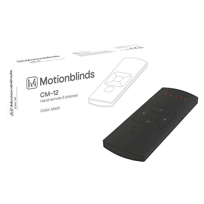 Funkhandsender MotionBlinds Smart Home Remote Control (5 Kanäle, Passend für: MotionBlinds Rollo-Motoren CMD-02 Pull und CMD-03 Bluetooth, MotionBlinds Smart Home Wifi-Bridge) | BAUHAUS