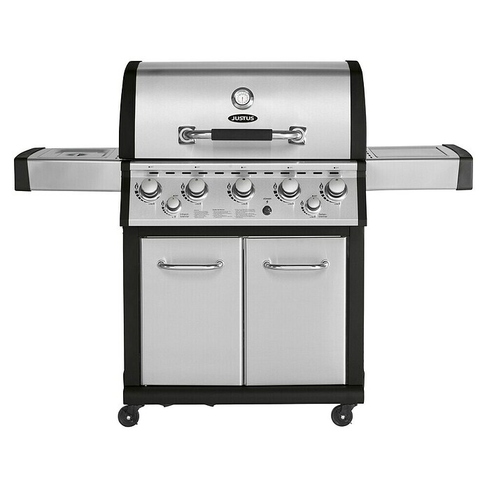 Justus Gasgrill Mars Plus (Grillfläche (B x T): 76 x 46,5 cm, 17,5 kW, Anzahl Brenner: 5 Stk.) | BAUHAUS