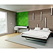 Jangal Wandpaneel Modular Wall Moos (Rich Green, 520 x 520 x 30 mm) | BAUHAUS