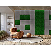 Jangal Wandpaneel Modular Wall Moos (Nature Green, 520 x 520 x 30 mm) | BAUHAUS