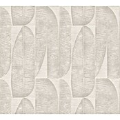 AS Creation Stories of Life Vliestapete (Grau-Beige, Floral, 10,05 x 0,53 m) | BAUHAUS