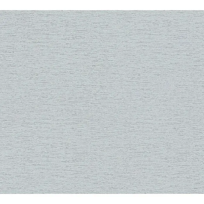 A.S. Création Famous Garden Vliestapete - Grau-Hellgrau, Uni, 10,05 x 0,53 m - Dezenter, hellgrauer Textilhintergrund mit feiner, horizontaler Webstruktur für vielseitige Designanwendungen und textile Projekte.