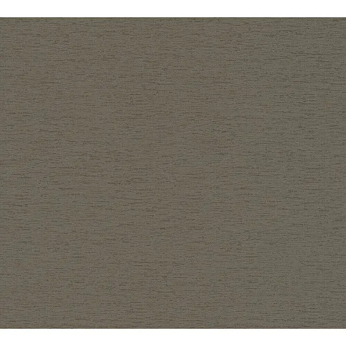 A.S. Création Famous Garden Vliestapete - Braun, Uni, 10,05 x 0,53 m - Nahaufnahme eines strukturierten, khaki-farbenen Textils, das eine subtile, natürliche Eleganz für vielfältige Designprojekte bietet.