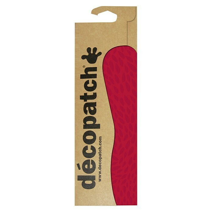Décopatch Papel decorativo Dec (Rojo, 3 uds., 40 x 30 cm)