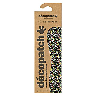 Décopatch Papel decorativo Adec (Multicolor, 3 ud., 40 x 30 cm)
