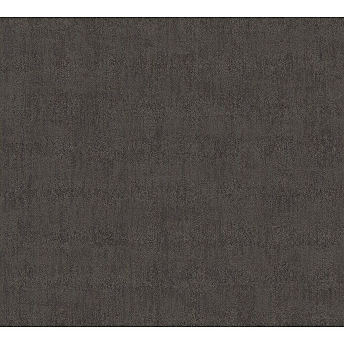 A.S. Création Jade 2 Vliestapete (Schwarz, Uni, 10,05 x 0,53 m)