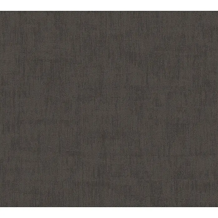 A.S. Création Jade 2 Vliestapete - Schwarz, Uni, 10,05 x 0,53 m - Abstrakte Textur in dunklen Grautönen. Feine, subtile Muster erzeugen einen eleganten Hintergrund, ideal für vielfältige Designzwecke.