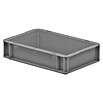 Surplus Systems Eurobox (L x B x H: 30 x 20 x 7 cm, Kunststoff, Grau)