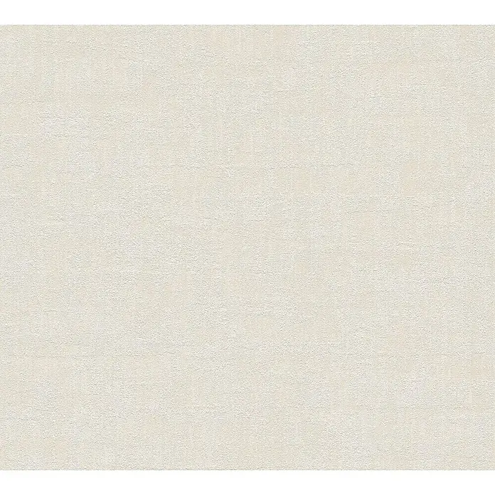 A.S. Création Jade 2 Vliestapete - Creme-Beige, Uni, 10,05 x 0,53 m - Nahaufnahme einer beigen Wand mit feiner Putzstruktur, die eine ruhige und gleichmäßige Textur für Hintergründe bietet.
