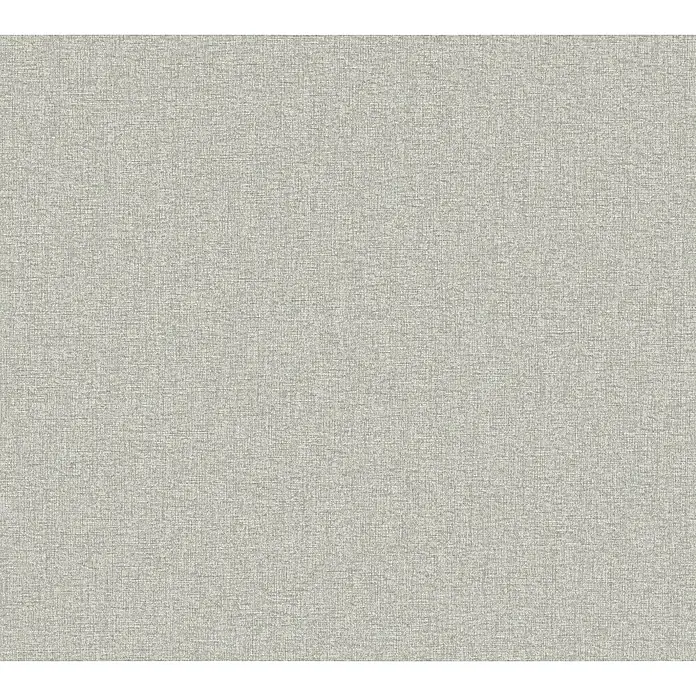 A.S. Création Famous Garden Vliestapete - Grau, Uni, 10,05 x 0,53 m - Feine, strukturierte Tapete in einem neutralen Grau, ideal für eine schlichte und elegante Wandgestaltung. Die Textur verleiht dem Raum Tiefe.
