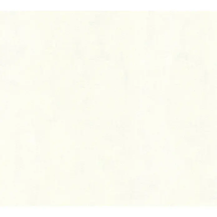 A.S. Création Jade 2 Vliestapete Used Look - Weiß, Uni, 10,05 x 0,53 m - Ein weiches, weißes Hintergrundbild mit einer subtilen Textur, die eine ruhige und reine Atmosphäre schafft. Ideal für vielfältige Designprojekte.