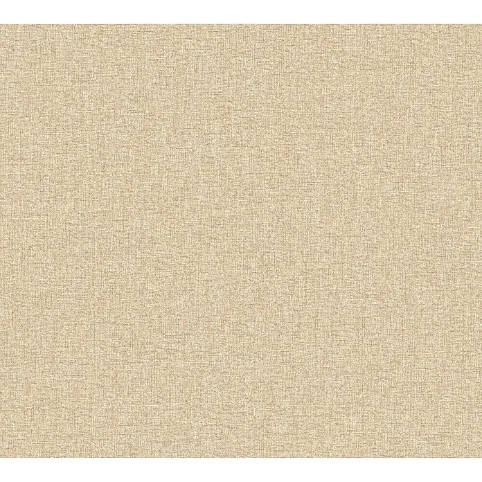 A.S. Création Famous Garden Vliestapete - Beige, Uni, 10,05 x 0,53 m - Beiger Stoff mit dezenter Textur, ideal für vielseitige Designprojekte und Bastelarbeiten. Die neutrale Farbe passt gut zu verschiedenen Stilen.