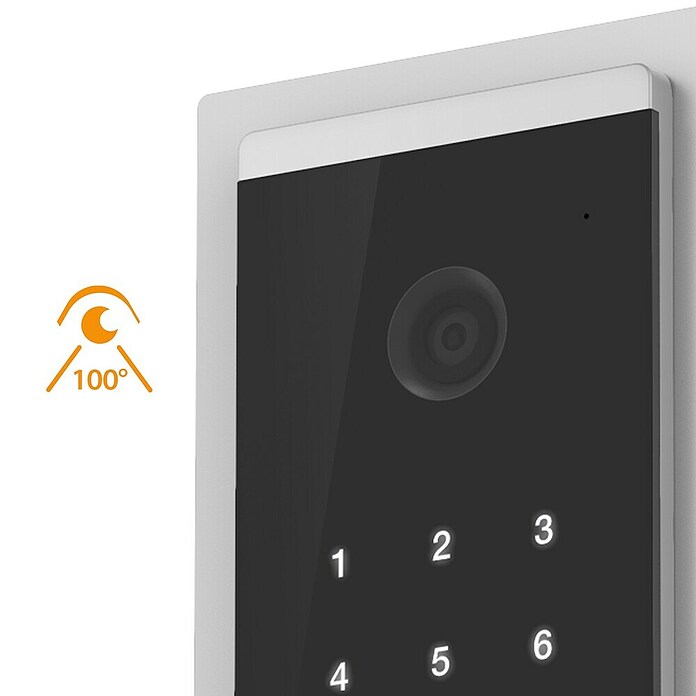 Extel Farb-Video-Türsprechanlage Code Connect (2-Draht-Technik, Bildschirmgröße: 7″, 1.296 x 732 Pixel, Smarte Steuerung: Extel Connect) | BAUHAUS