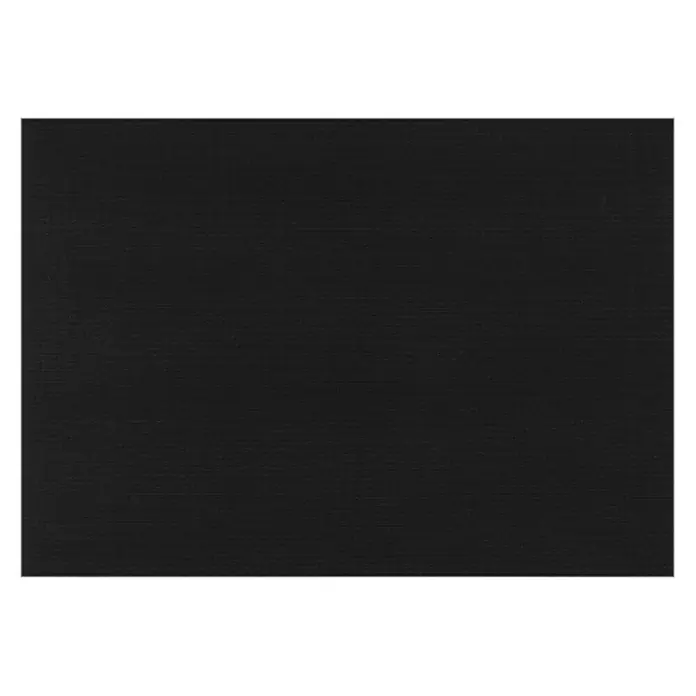 Sunfun Ersatztuch - Anthrazit, Breite: 3,5 m, Ausfall: 3 m, Passend für: Sunfun Vollkassettenmarkise Anthrazit 3,5 x 3 m - Schwarzer Stoffhintergrund mit feiner, horizontaler Textur. Ein dunkler, eleganter Hintergrund für diverse Anwendungen.