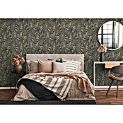 AS Creation Famous Garden Vliestapete Blatt (Grau-Beige-Braun, Floral, 10,05 x 0,53 m) | BAUHAUS