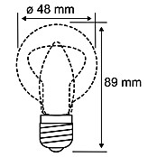 Paulmann Smart-LED-Lampe (E14, Dimmbar, RGBW, 470 lm, 5 W, Tropfen) | BAUHAUS