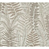 AS Creation Famous Garden Vliestapete (Grau-Beige-Taupe, Floral, 10,05 x 0,53 m) | BAUHAUS