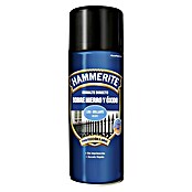 Hammerite Spray antióxido Hierro y óxido (Negro, 400 ml, Brillante)