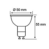 Paulmann Smart-LED-Lampe (GU10, Dimmbar, RGBW, 350 lm, 4,8 W, Chrom) | BAUHAUS