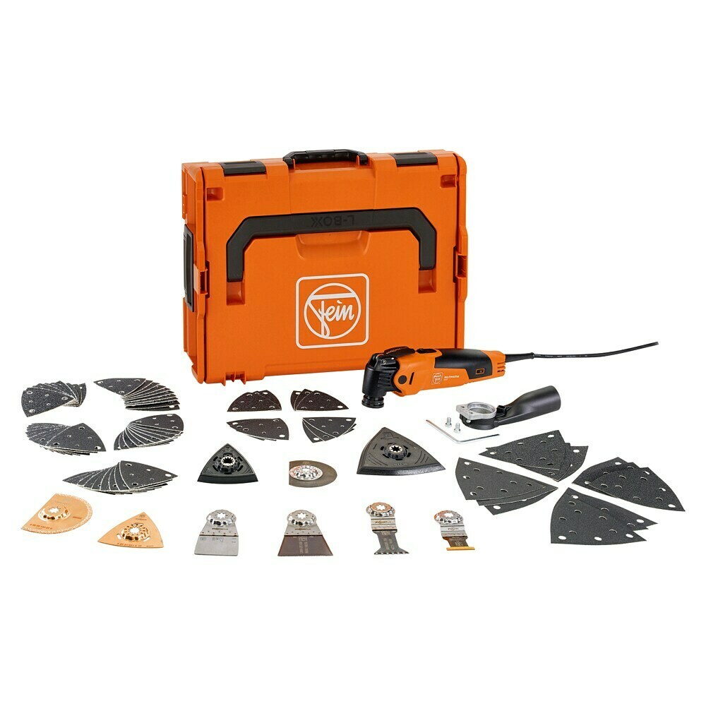 Utensile Multifunzione FEIN Multimaster MM 500 Plus Top - 350W, Con 30 Accessori, Sistema StarlockPlus