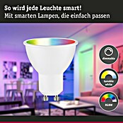 Paulmann Smart-LED-Lampe (GU10, Dimmbar, RGBW, 350 lm, 4,8 W, Weiß) | BAUHAUS