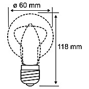 Paulmann Smart-LED-Lampe (E27, Dimmbar, RGBW, 1.055 lm, 11 W, Birne) | BAUHAUS