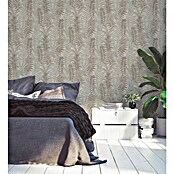 AS Creation Famous Garden Vliestapete (Grau-Beige-Taupe, Floral, 10,05 x 0,53 m) | BAUHAUS