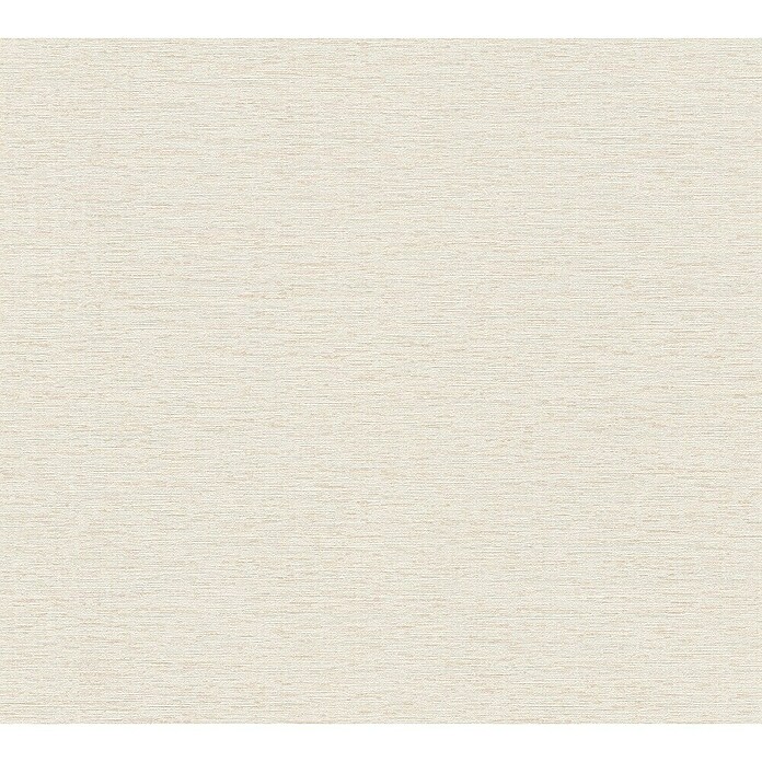 AS Creation Famous Garden Vliestapete (Creme-Weiß-Beige, Uni, 10,05 x 0,53 m)