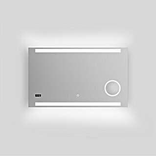DSK Lichtspiegel Silver Rey (100 x 60 cm, Leuchtmittel)