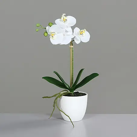 Kunstblume Orchidee Real Touch
