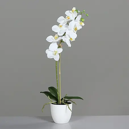 Kunstblume Orchidee Real Touch