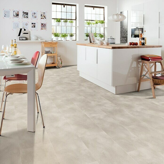 Living by Haro Handmuster HydroStar Finca Beton Hellgrau200 x 313 x 6,5 mm, Steinoptik Mood Shot