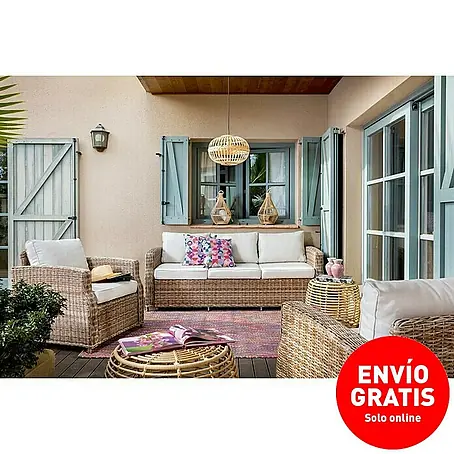 Sofá de conjunto 3 plazas + sillón de conjunto Gotland