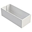 Ottofond Badewannen-Set Filo (L x B: 160 x 75 cm, Sanitäracryl, Weiß, Mit Badewannenträger) | BAUHAUS