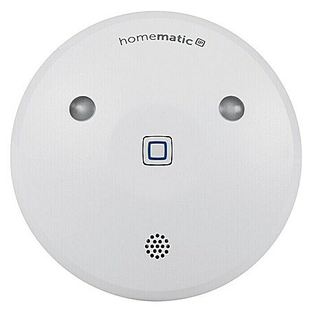Homematic IP Alarmsirene HmIP-ASIR-2 (Batteriebetrieben, Alarmsignal: 90 dB, Ø x H: 12,4 x 4,5 cm)