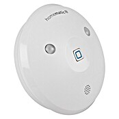 Homematic IP Alarmsirene (Batteriebetrieben, Alarmsignal: 90 dB, Ø x H: 12,4 x 4,5 cm)