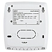 Homematic IP Funkschalter Aktor 2-fach (30 x 120 x 130 mm, Weiß, 230 V/50 Hz)