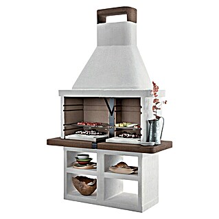 Grillkamin Palazzetti Easy Garden Argos 2 (Beton, L x B x H: 184 x 78 x 235 cm, Anthrazit)