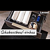 Lanzet K1 Waschtischunterschrank (59,2 x 44,3 x 48,3 cm, Grafit) | BAUHAUS